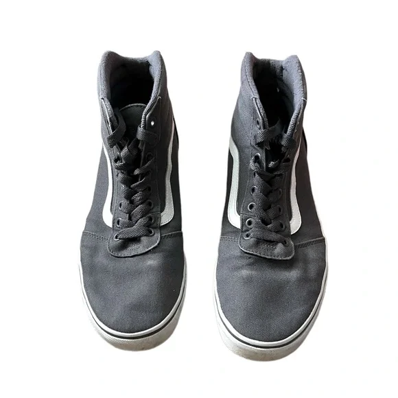 Men’s Vans Old Skool hi top canvas skate sneakers Sz 10 # 500714 - Picture 2 of 6